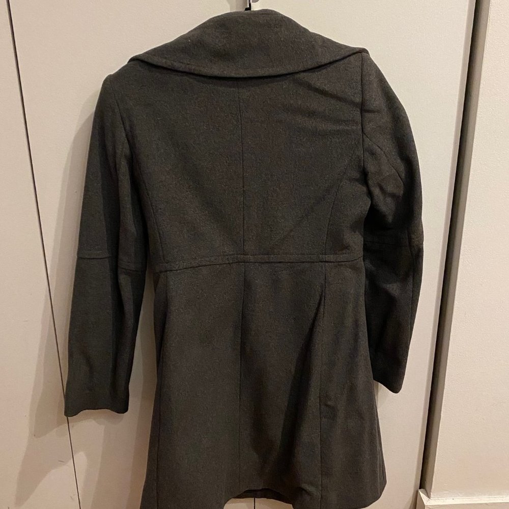 Gray Wool Coat - image 3